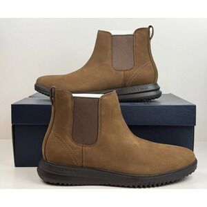Cole Haan Grand Plus Chelsea Boots Men's Size 11 Lumber/Java C38789